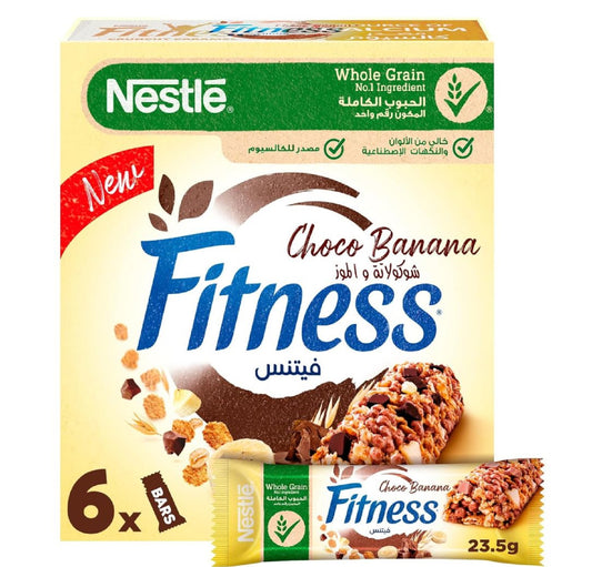 Nestle Fitness Choco Banana Cereal Bar 141g