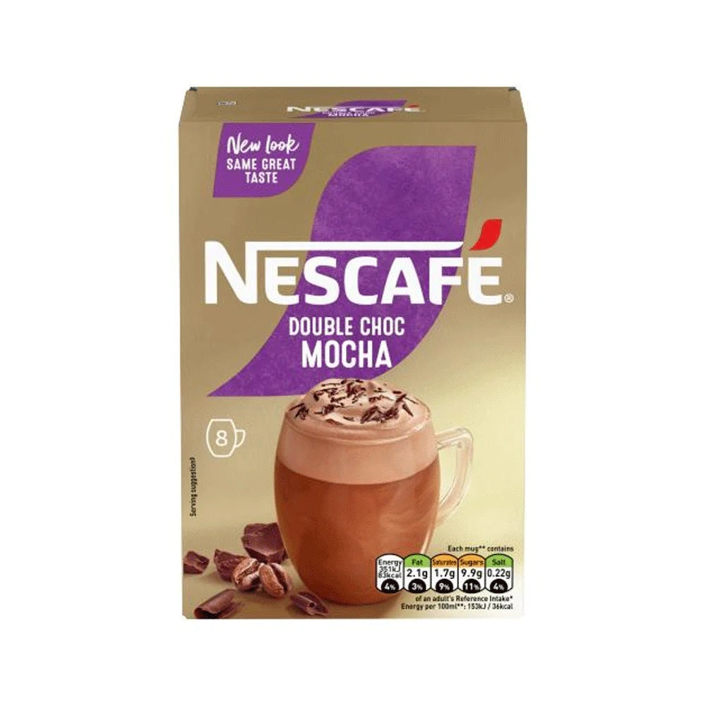 Nescafe Gold Double Choco Mocha Coffee 8s