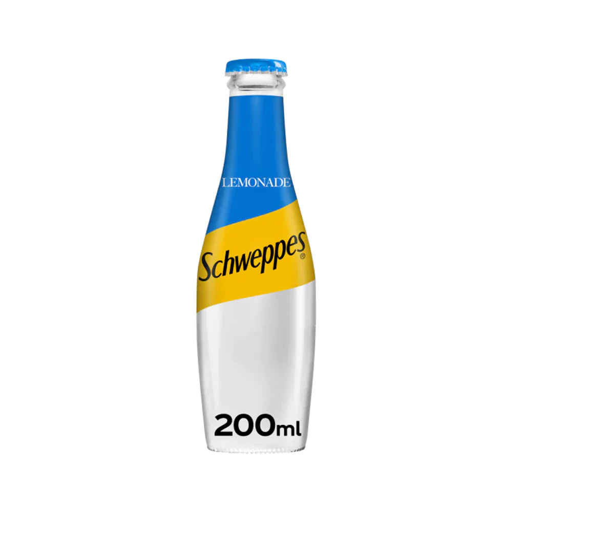 Schweppes Lemonade Glass Bottle 200ml