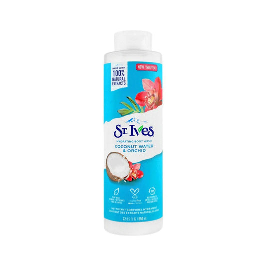 St.lves Coconut Water & Orchid Body Wash 650ml