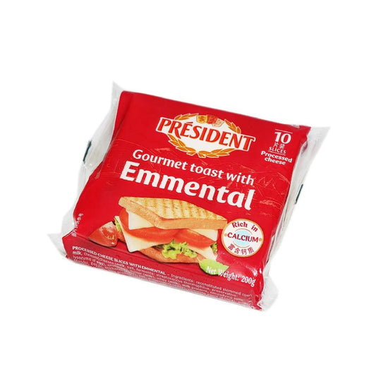 President Cheese Toast Emmental 10s 200g