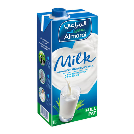 Almarai Full Fat Cream Milk 1ltr