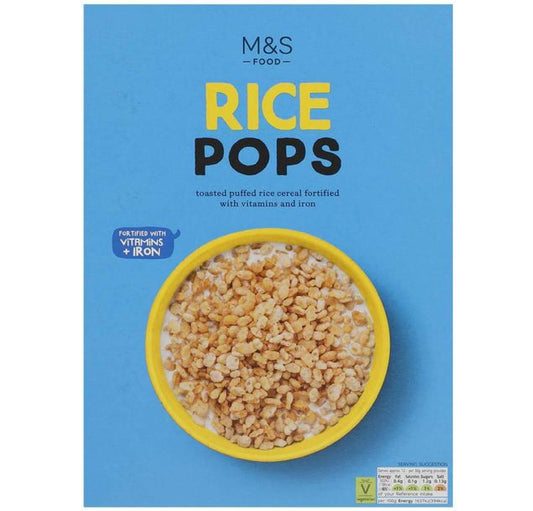 M&s Rice Pops Cereal 375g