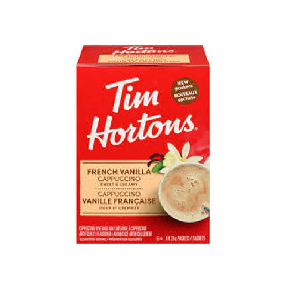 Tim Hortons French Vanilla Coffee Sachets 28x8g