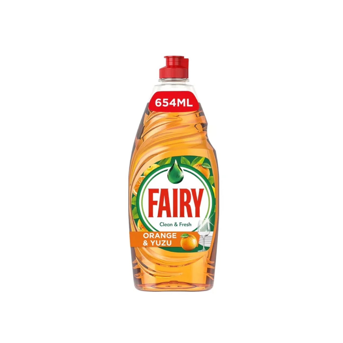 Fairy Clean & Fresh Orange & Yuzu Dish wash 654ml