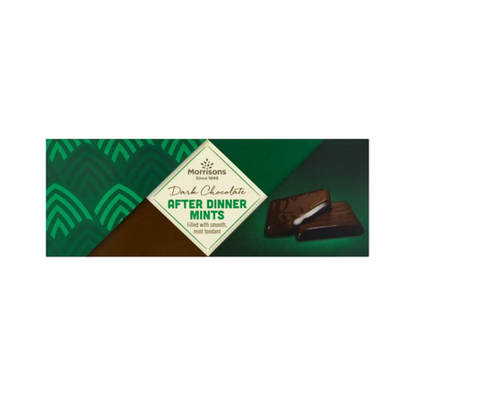 Morrisons Dark Chocolate After Dinner Mints 180gm