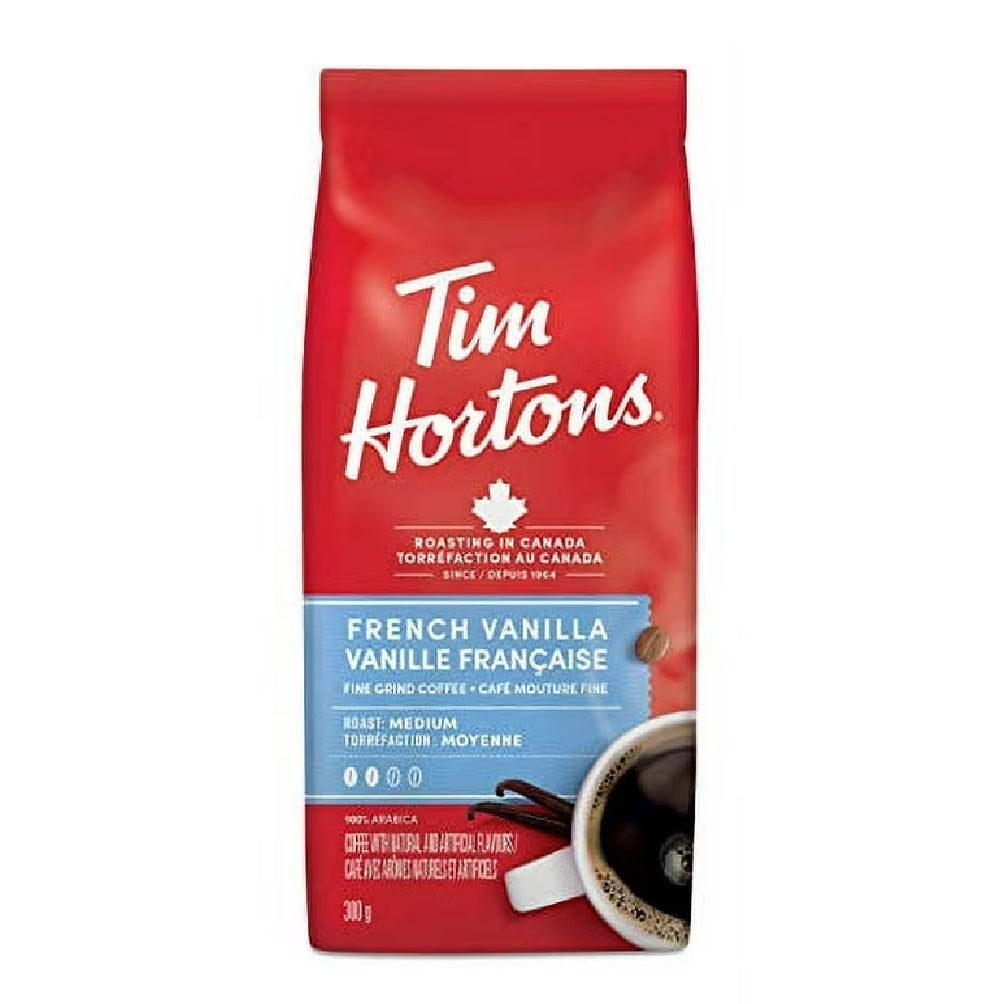 Tim Hortons French Vanilla Medium Coffee 300g