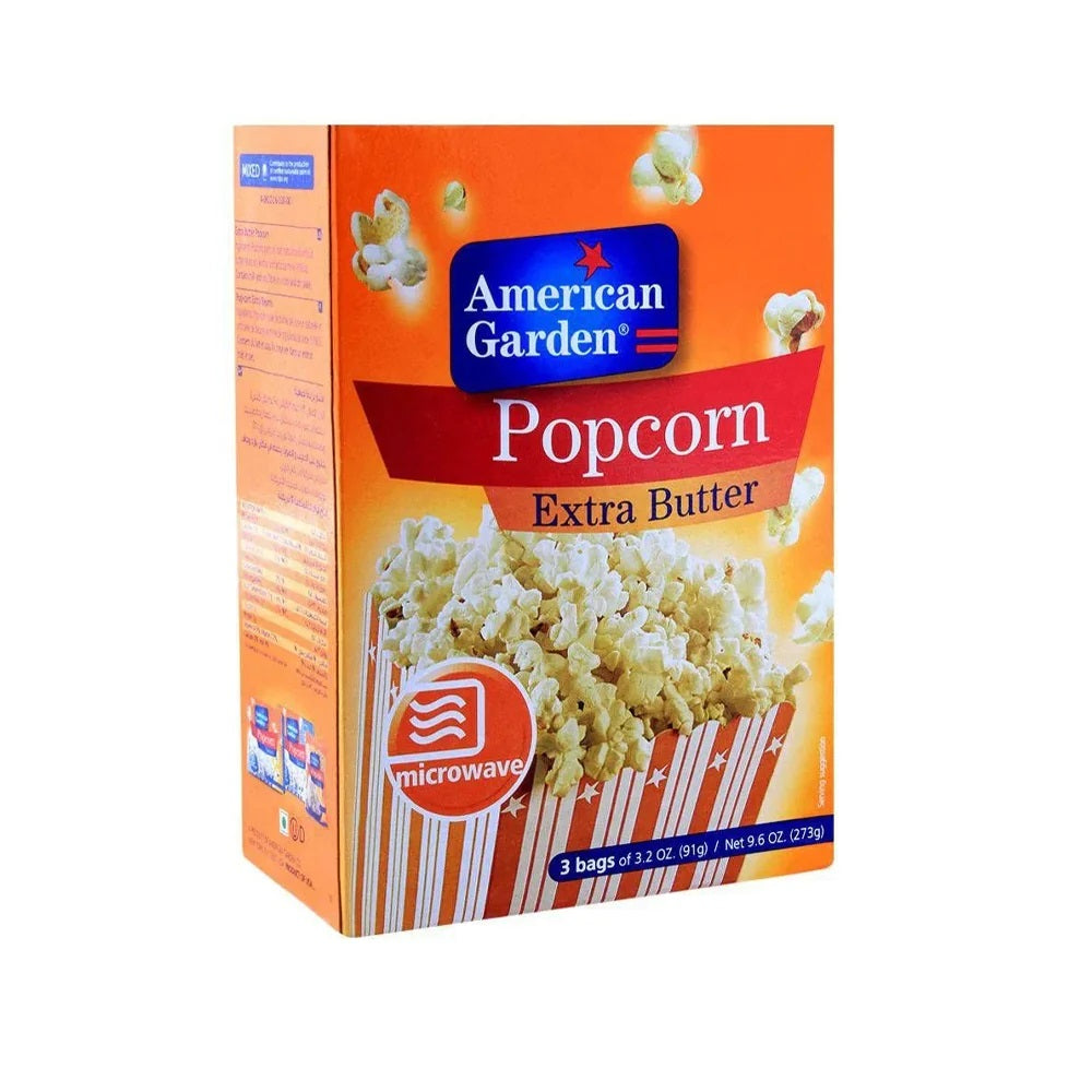 American Garden Popcorn Extra Butter 273g