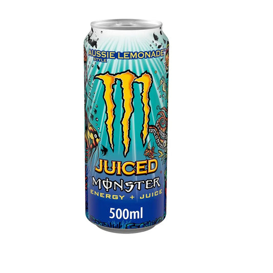 Monster Energy Drink Aussie Lemonade Can 500ml