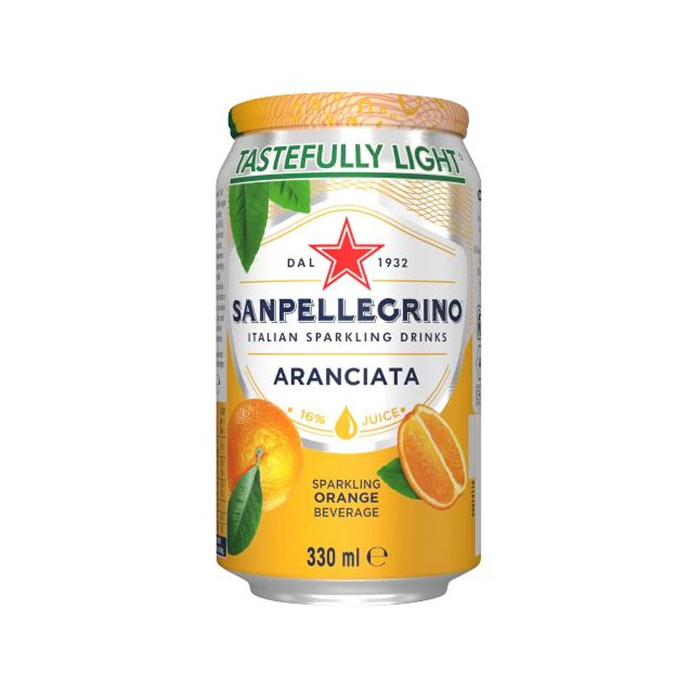 Sanpellecrino Sparkling Orange Can 330ml