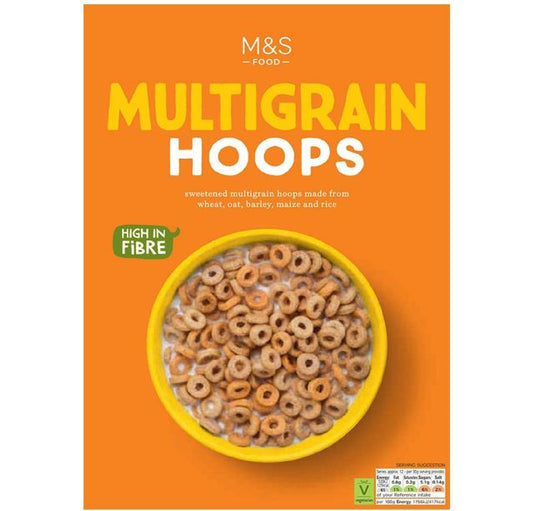 M&S Multigrain hoops 375g