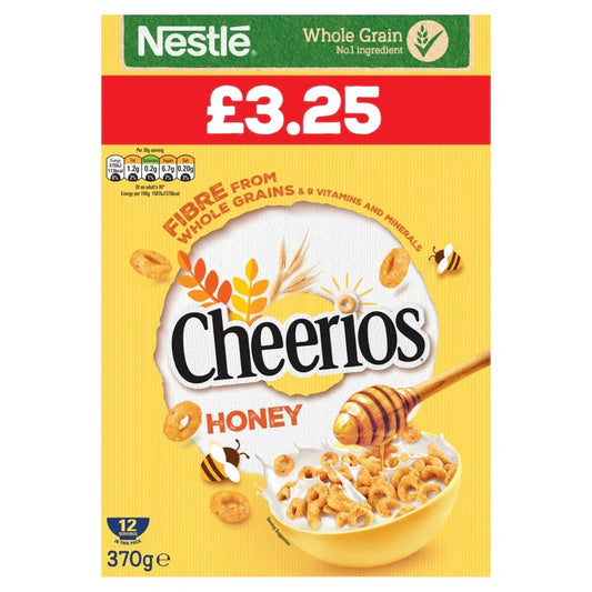 Nestle Cheerios Honey Cereal 370g