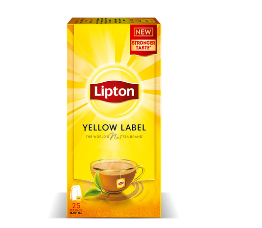Lipton Yellow Label Black Tea Bags 25s