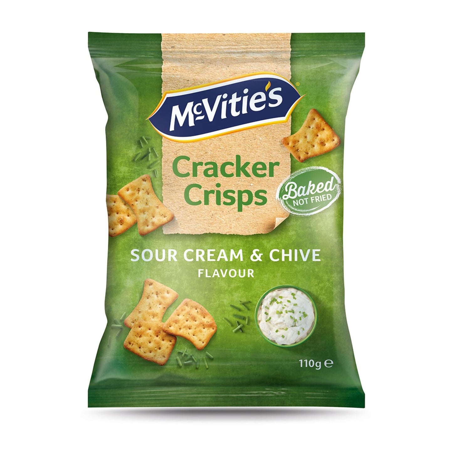 Mcvitie's Cracker Crisp Sour Crema & Chive 110 G