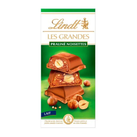 Lindt Les Grandes Praline Noisettes Noir Chocolate 225g