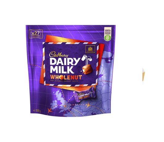 Cadbury Dairy Milk Wholenut Chocolate Pouch 300g