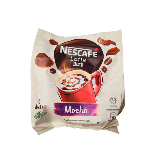 Nescafe Latte 3in1 Mocha Coffee 15s