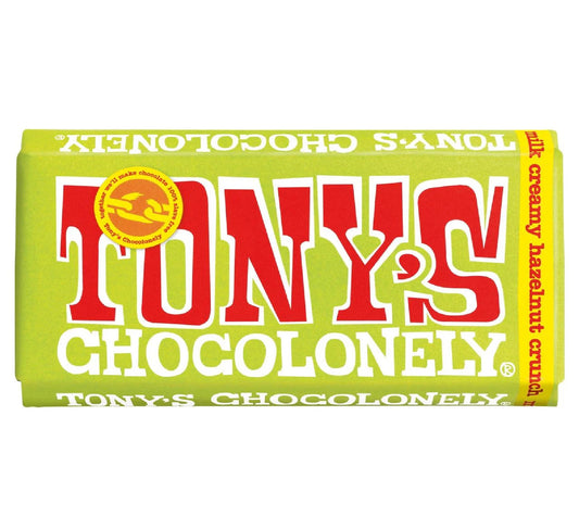 Tony's Chocolonely Hazelnut Crunch 180g