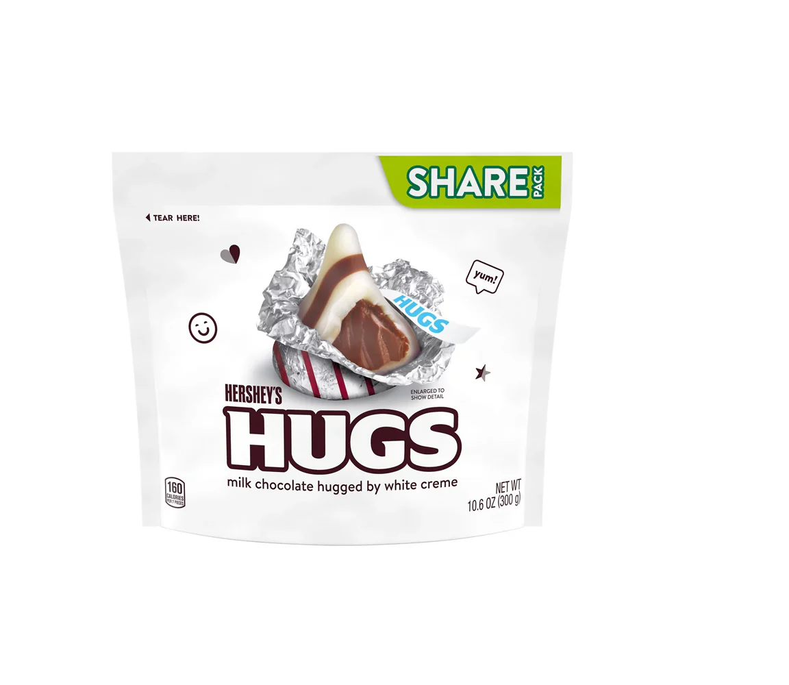 Hershey's Hugs White Creme Chocolate Bag 300g