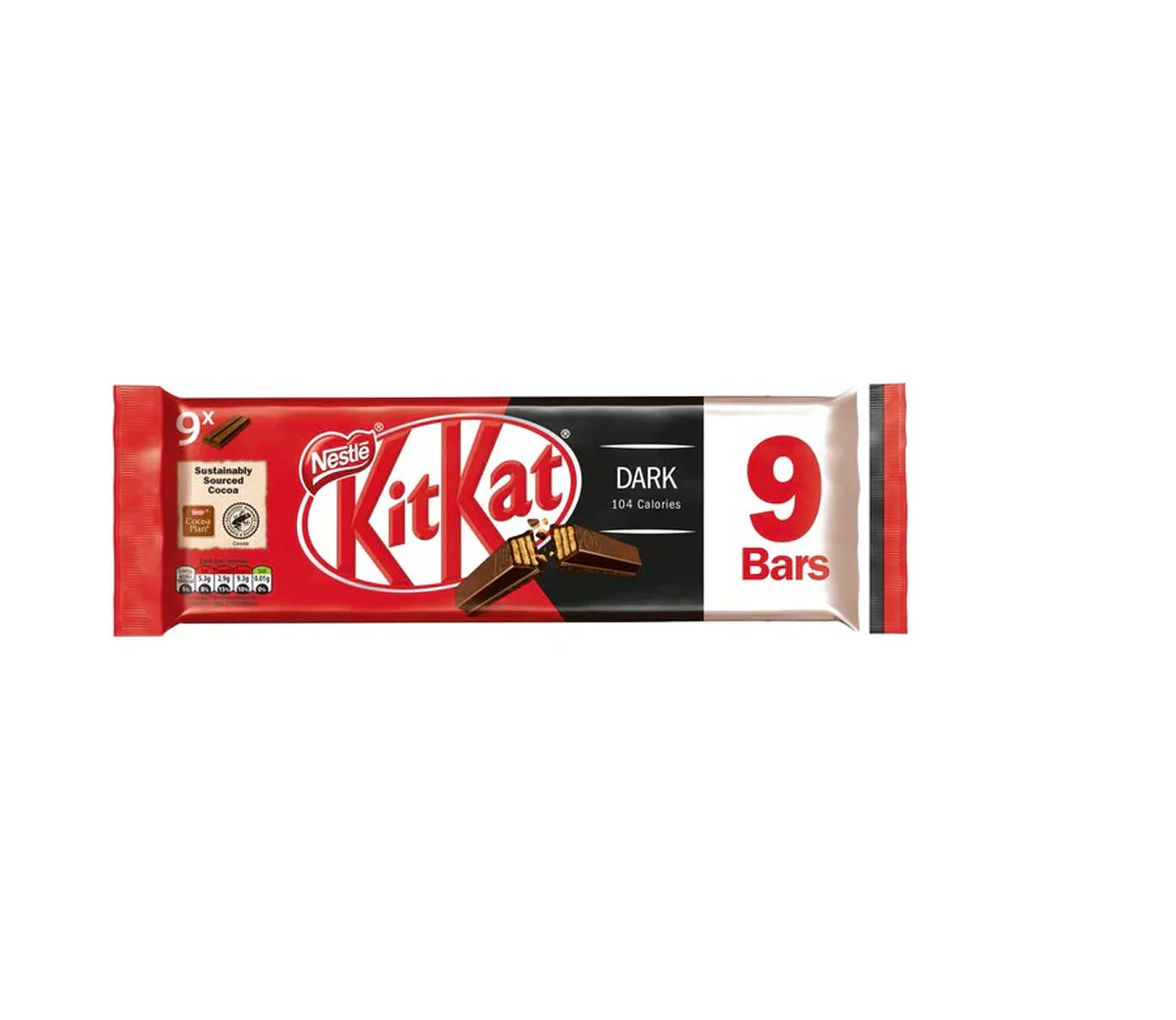 Nestle Kitkat Dark 9 X 20.7g