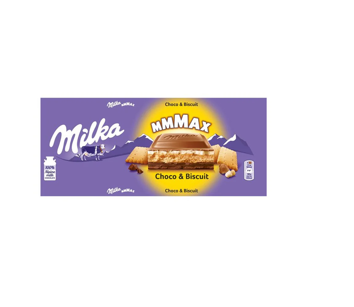 Milka Mmmax Choco & Biscuit 300gm