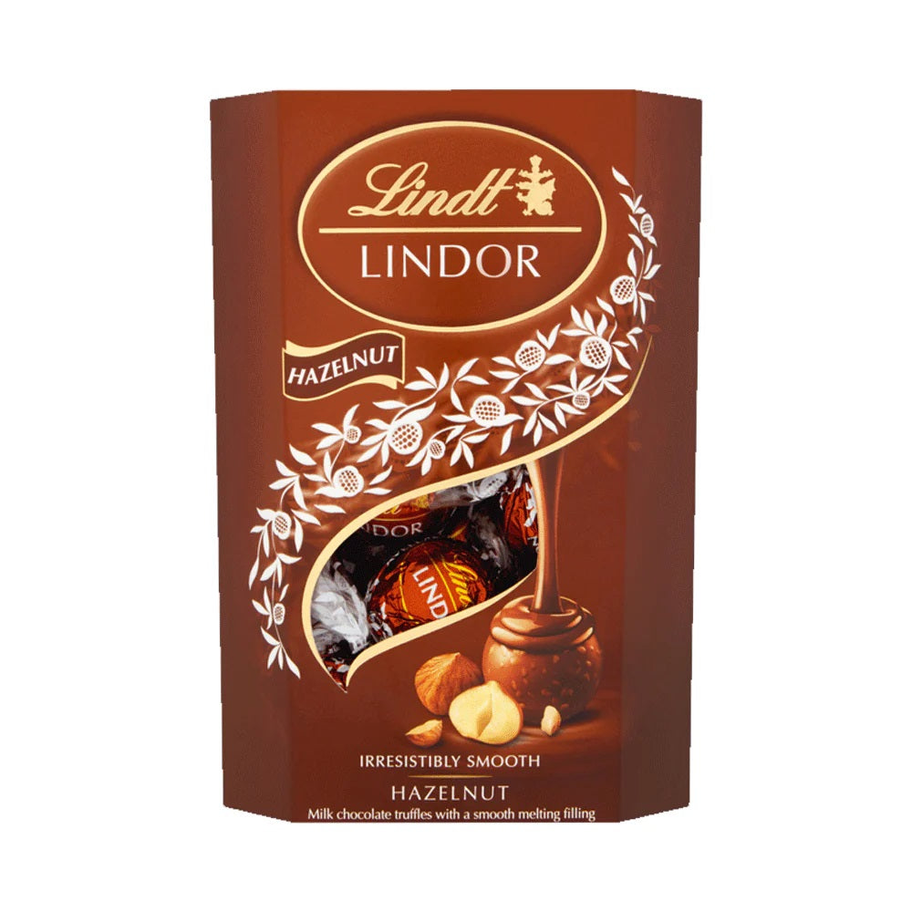 Lindt Lindor Hazelnut Milk Chocolate 200gm