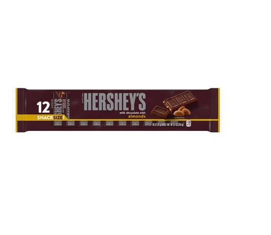 Hersheys Milk Chocolate With Almonds 153g