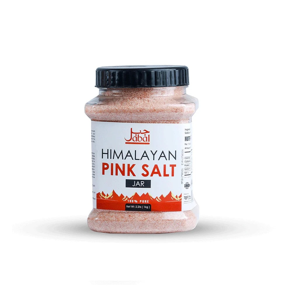 Jabal Himalayan Pink Salt Jar 1kg