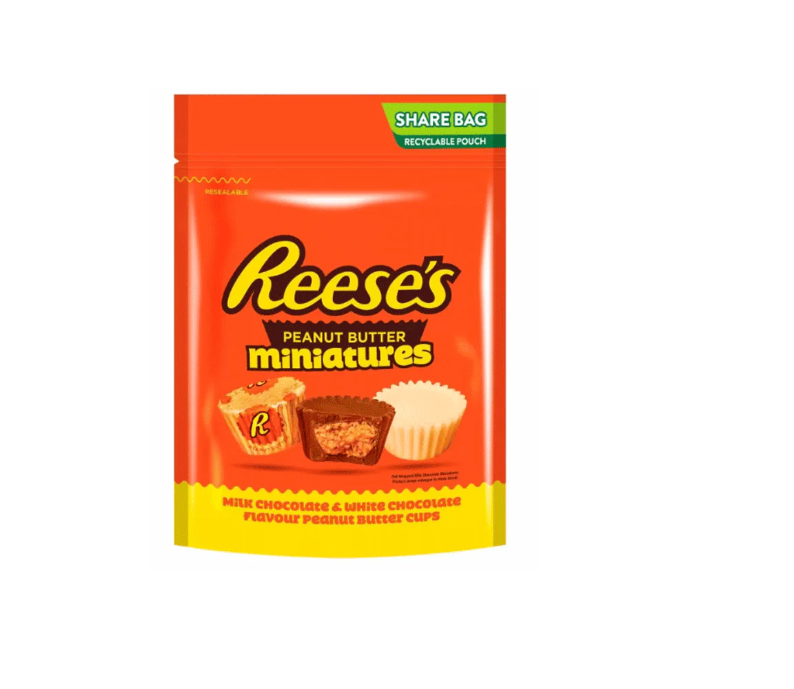 Reeses Peanut Butter Cups Miniatures Bag 300g