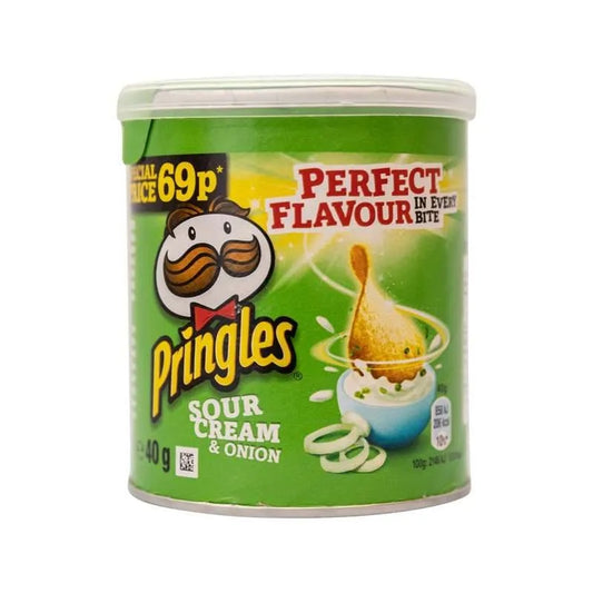 Pringles Sour Cream & Onion 40Gm