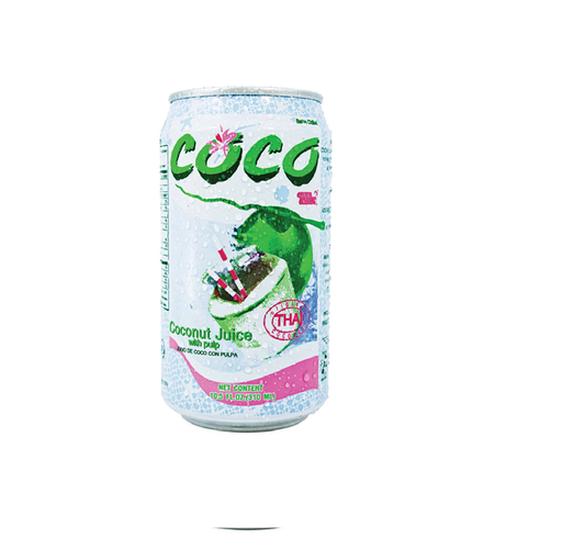 Coco Queen Coconut Juice With Pulp Can 310ml