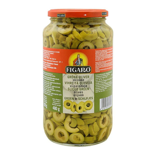 Figaro Pitted Green Olives 920g