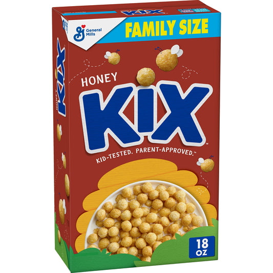 General Mills Honey Kix Lightly Sweetened Corn Cereal 510g