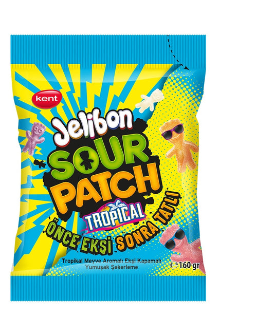 Kent Jelibon Sour Patch Tropical 160 g