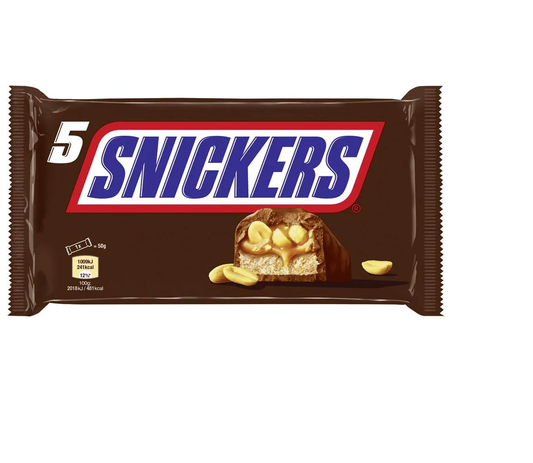 Snickers Chocolates 5x50g