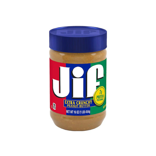 Jif Extra Crunchy Peanut Butter 454g