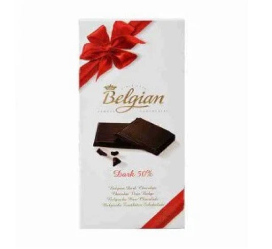 The Belgian 50% Dark Chocolate 100g