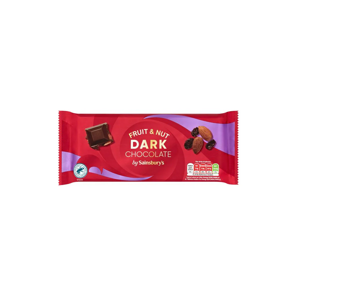 Sainsbury's Fruit & Nut Dark Chocolate 200g