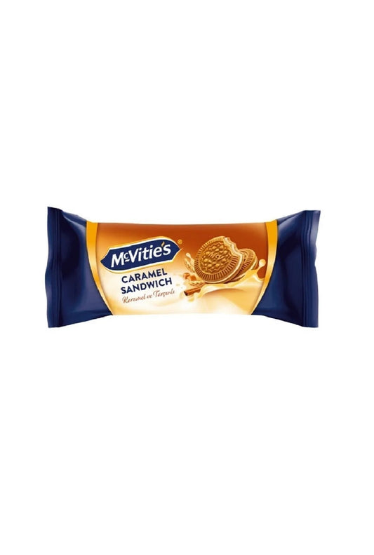 McVities Caramel Cinnamon Cream Biscuits 88 gm