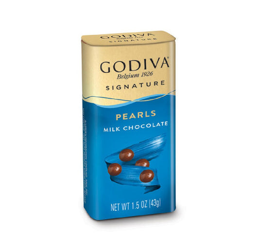 Godiva Pearls Milk Chocolate Tin 43g