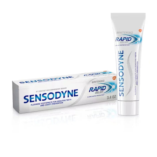 Sensodyne Rapid Relief Whitening Toothpaste 75ml