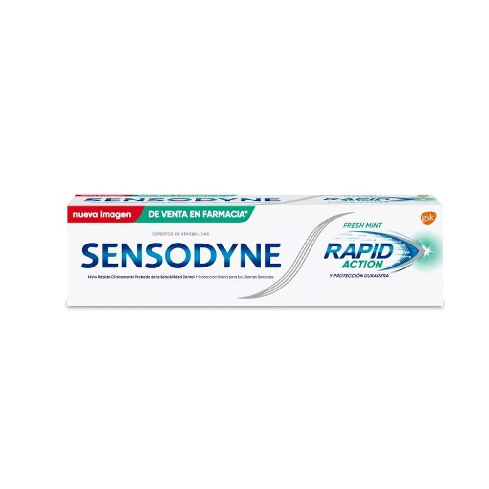 Sensodyne Rapid & Protect Mint Toothpaste 75ml