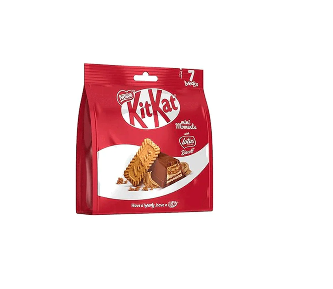 Nestle Kit Kat Lotus Mini Moments 116.2gm