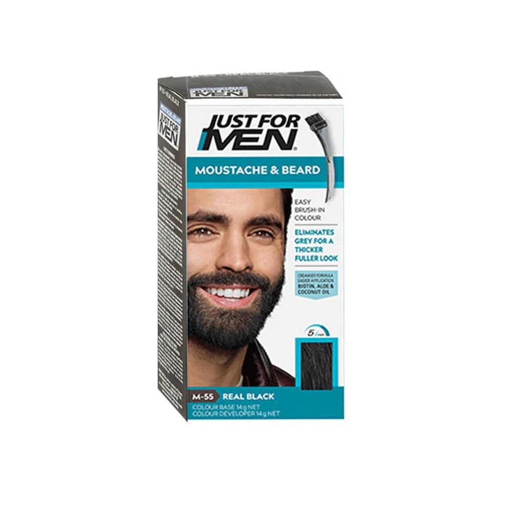 Just For Men Moustache & Beard Real Black M-55