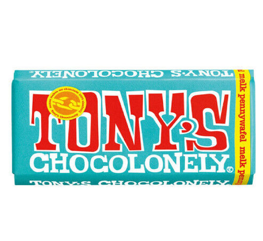 Tonys Milk Crispy Wafer Chocolate 180gm