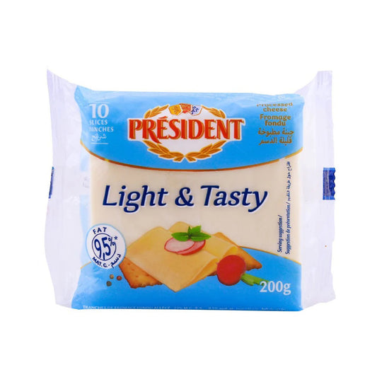 President Light & Tasty Slice 200g