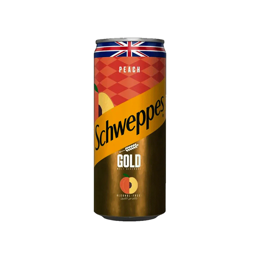 Schweppes Peach Drink Can 300ml