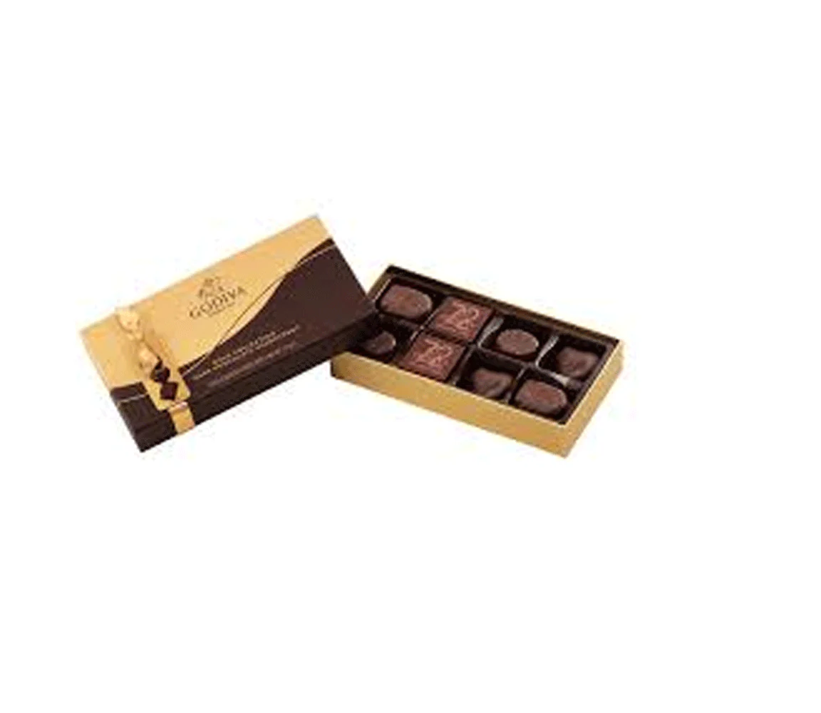 Godiva Belgium Milk & Dark Chocolate 75gm