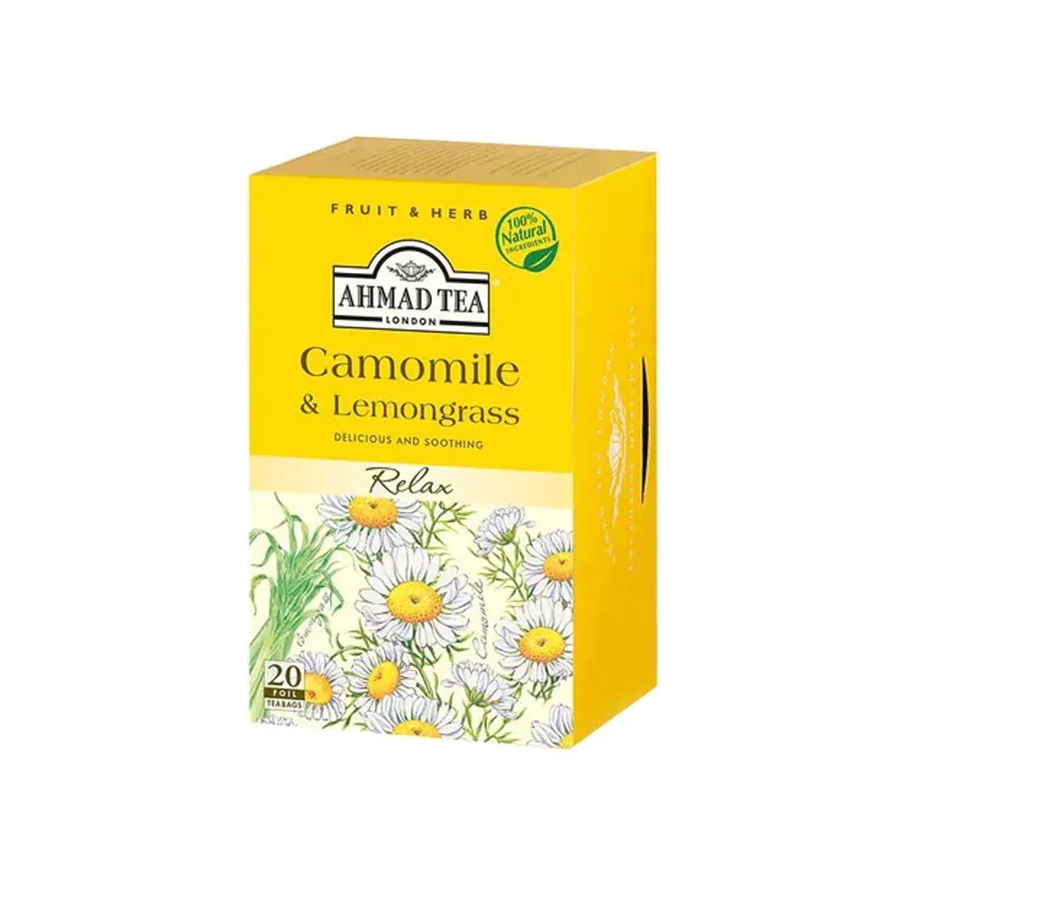 Ahmad Tea Infusion Camomile & Lemongrass 20s