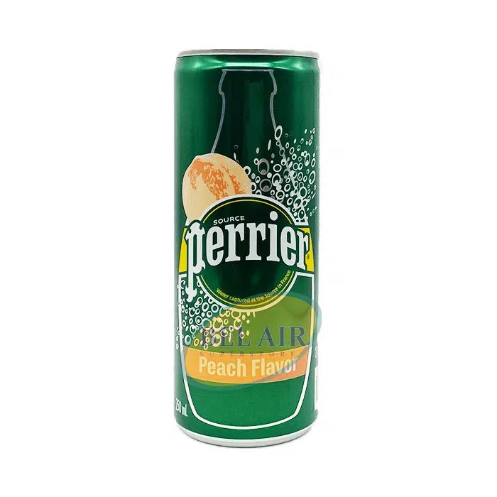 Perrier Source Peach Flavor Can 250ml